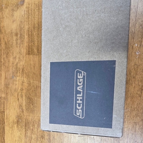 Schlage F40 622 Bed Bath Bowery Door Knob Lockset, Privacy Lock, Matte Black New - Picture 8 of 8